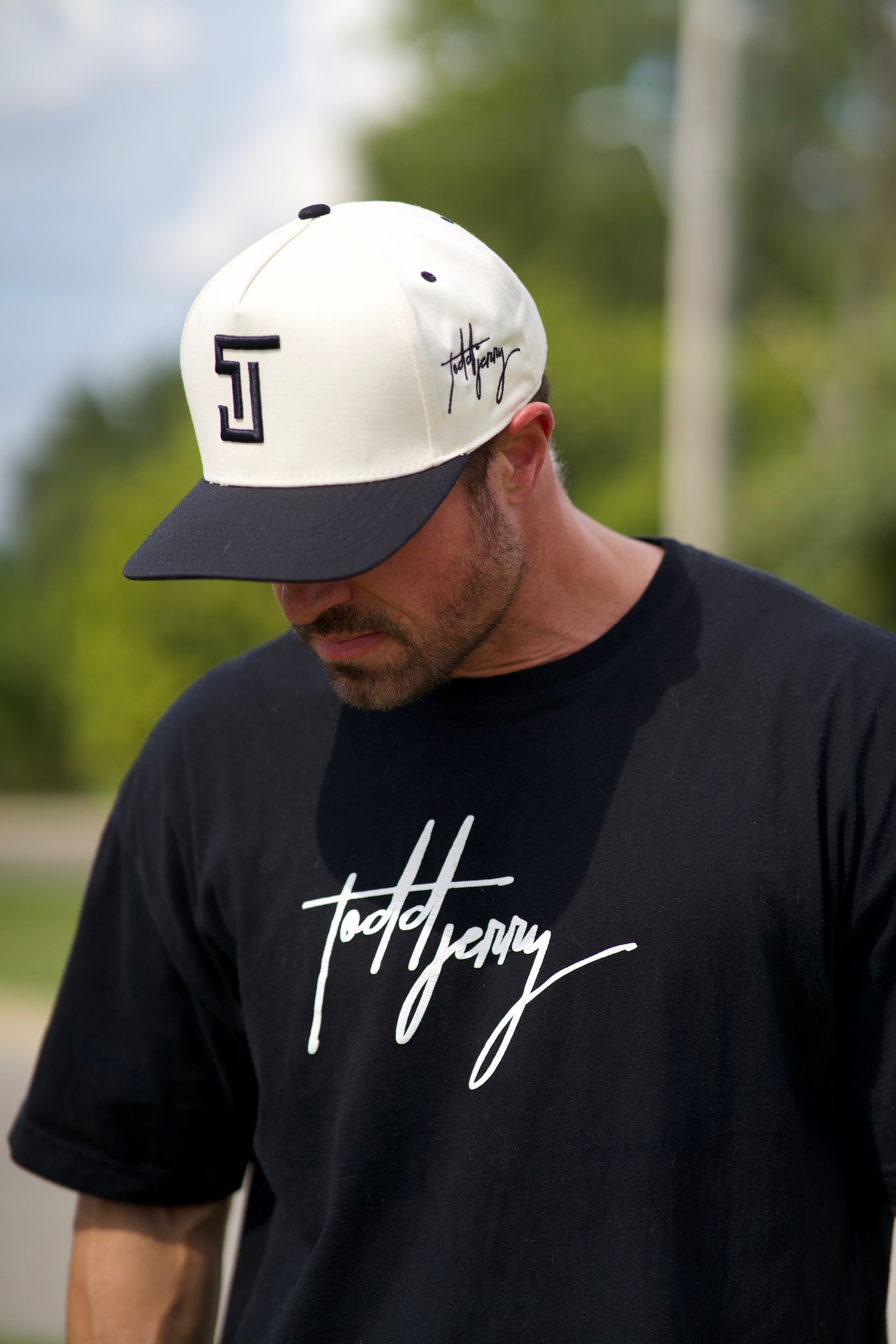 3D Puff Embroidery 2 Tone Snap Back