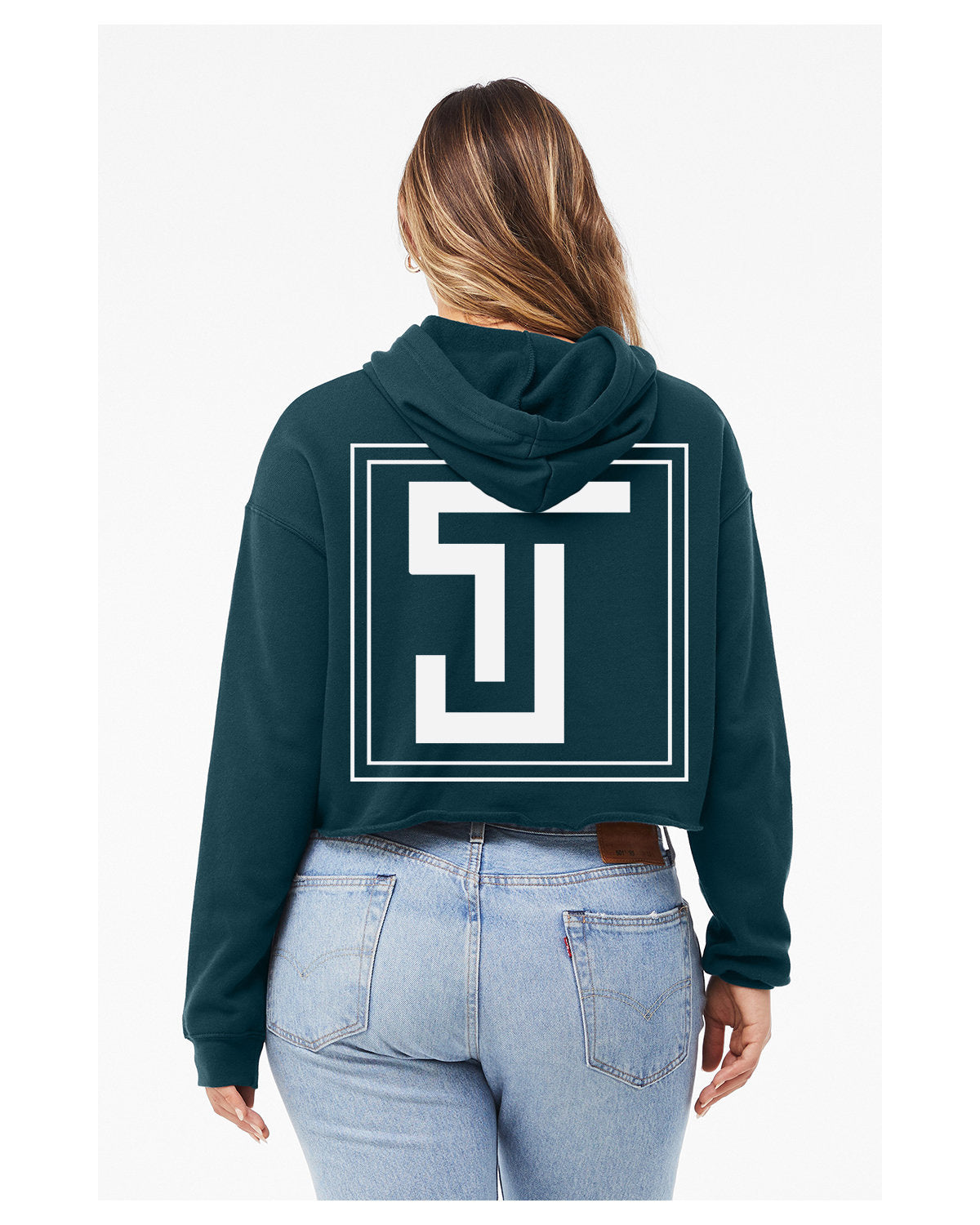 Ladies’ Cropped Fleece Hoodie