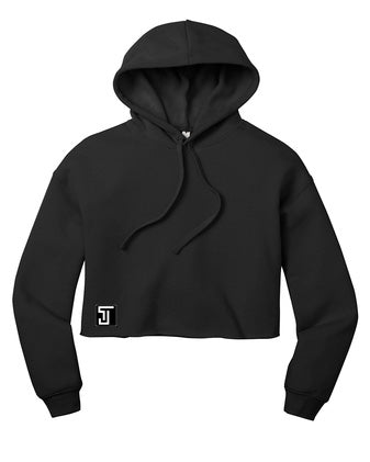 Ladies’ Cropped Fleece Hoodie