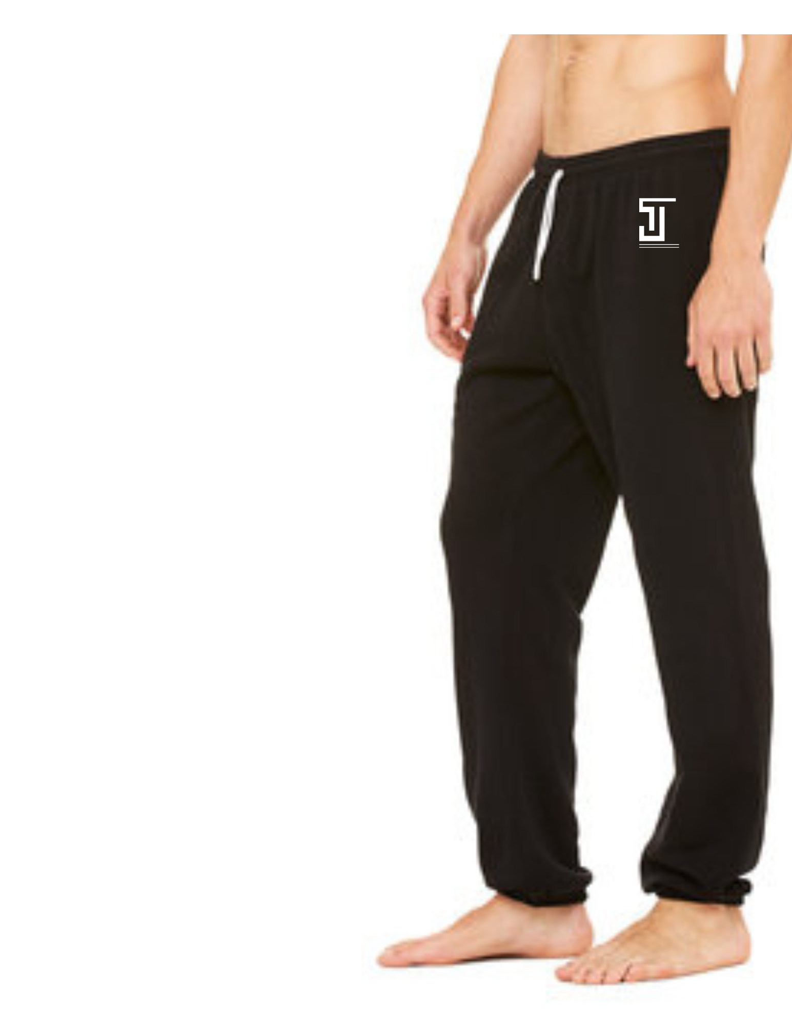 Unisex Sponge Fleece Long Scrunch Pant